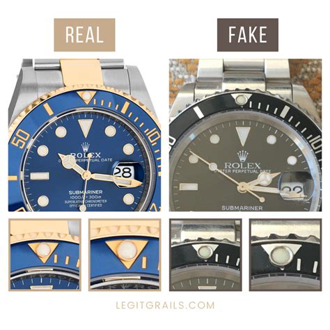 how to spot a fake rolex submariner